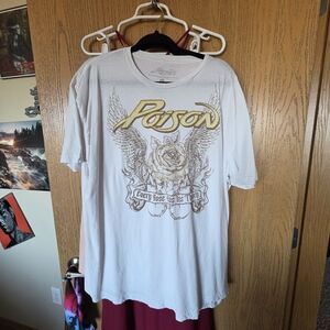 Poison Graphic White T-Shirt